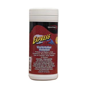 Express Wipes Vinyl & Rubber Protectant